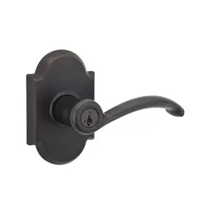 ルア Kwikset 740AUL-11P-SMT-6AL-RCS Austin Keyed Entry Lever Venetian