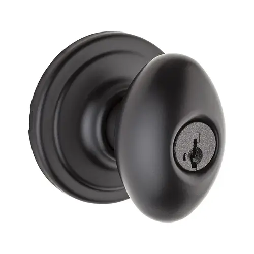 Laurel Keyed Entry Knob Iron Black Laurel Keyed Entry Knob Iron Black