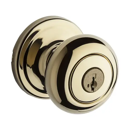 Hancock Keyed Entry Knob Lifetime Polished Brass Hancock Keyed Entry Knob Lifetime Polished Brass