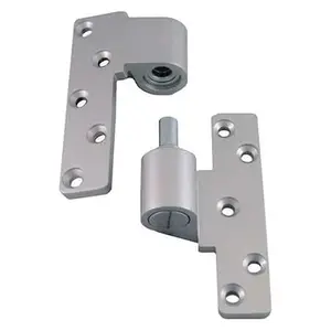 Kaba Ilco IP-10-RH-AL Right Hand 3/4" Offset Intermediate Pivot Set Clear Aluminum Finish