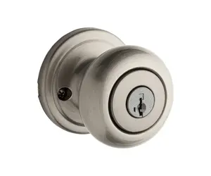 Kwikset 740H-15-SMT-6AL-RCS-GC Hancock Keyed Entry Knob Satin