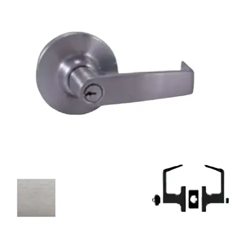 Z82SLFIC Entry Lever Lockset, SLFIC, Satin Chrome Z82SLFIC Entry Lever Lockset, SLFIC, Satin Chrome