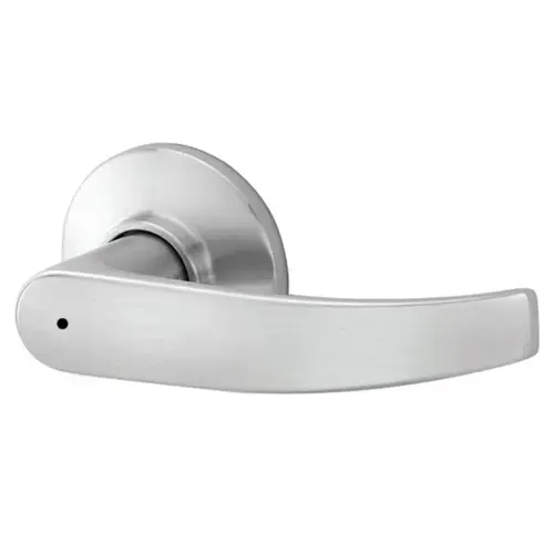 S40D Neptune Bath/Bedroom Privacy Lock, Satin Chrome S40D Neptune Bath/Bedroom Privacy Lock, Satin Chrome