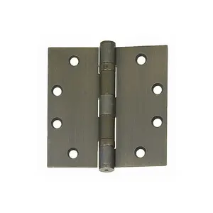 Design Hardware DH-BB5-4.5X4.5-26D BB5 Standard Weight Ball Bearing Hinge, Satin Chrome