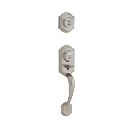 Montara Exterior Single Cylinder Handleset Trim Satin Nickel Montara Exterior Single Cylinder Handleset Trim Satin Nickel