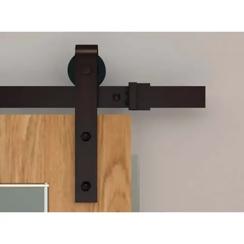 6' Flat Track Kit With Standard Drop Hangers Oil Rubbed Bronze