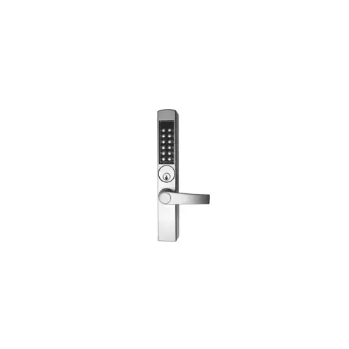 E-Plex 3000 Series Electronic Pushbutton Mortise Thumbturn Lock, Satin Chrome E-Plex 3000 Series Electronic Pushbutton Mortise Thumbturn Lock, Satin Chrome