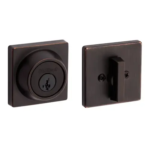 660 SQT Single Cylinder Deadbolt Venetian Bronze