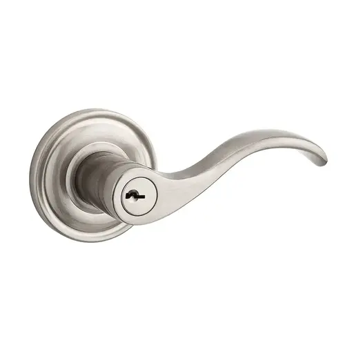Curve Reserve Lever Satin Nickel Curve Reserve Lever Satin Nickel