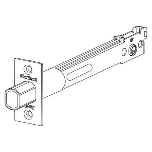 5" Replacement Deadbolt Latch Satin Chrome 5" Replacement Deadbolt Latch Satin Chrome