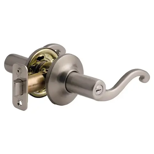 Savannah Entry Lever, Satin Nickel Blackened