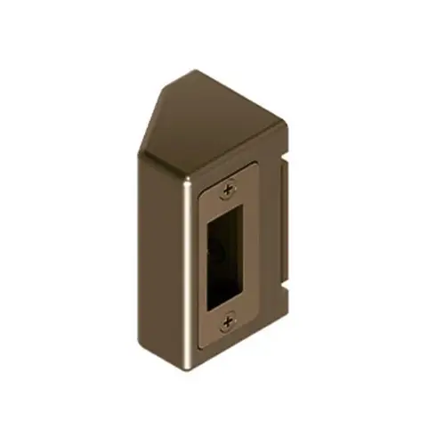 Jamb Mount Wall Strike for 1074-2 or 1074-2E Mortise Lock Equivalent Satin Stainless Steel Finish