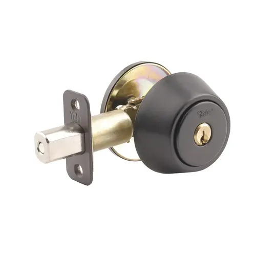 820 Single Cylinder Deadbolt, Gun Metal