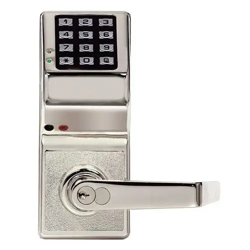 DL2800 Series Trilogy T2 Economy Cylindrical Audit Trail Digital Lock Satin Chrome