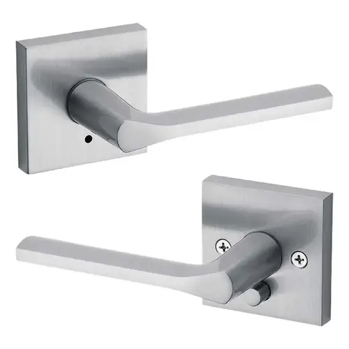 Lisbon Privacy Lever Satin Chrome Lisbon Privacy Lever Satin Chrome