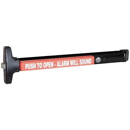 V40-EBW Rim Exit Device Black Anodized V40-EBW Rim Exit Device Black Anodized