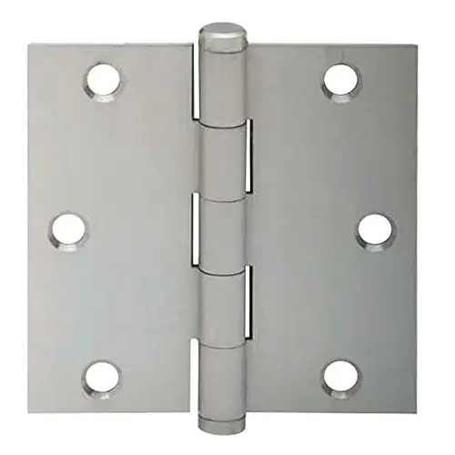 3.5" Square Hinge, Satin Nickel 3.5" Square Hinge, Satin Nickel