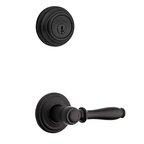 Ashfield Lever Interior Double Cylinder Handleset Trim Iron Black Ashfield Lever Interior Double Cylinder Handleset Trim Iron Black