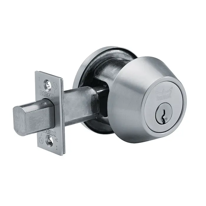 DORMA D860 Series Grade 1 Dead Bolt Satin Chrome D863D-626-KD DORMA D860 Series Grade 1 Dead Bolt Satin Chrome D863D-626-KD