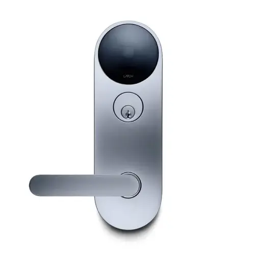 Mortise lock cartridge designed for apartment entry doors Silver