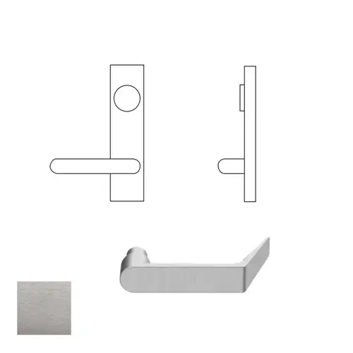25 Series Exit Device Lever Trim, Satin Chrome 25 Series Exit Device Lever Trim, Satin Chrome