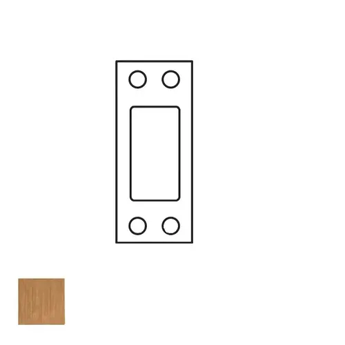 D & E Series Deadbolt Strike Satin Bronze D & E Series Deadbolt Strike Satin Bronze
