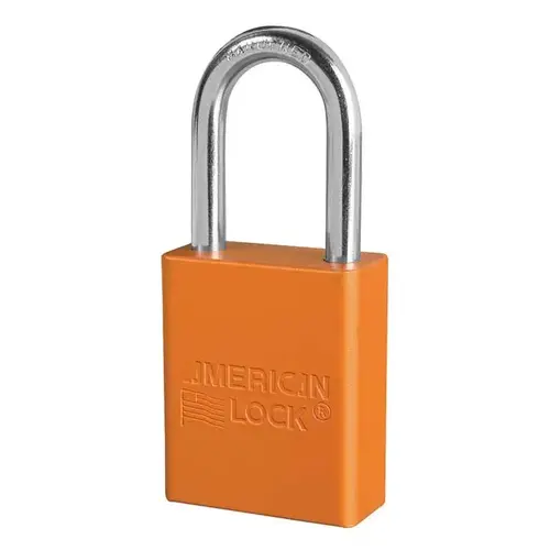 Safety Padlock Orange Safety Padlock Orange