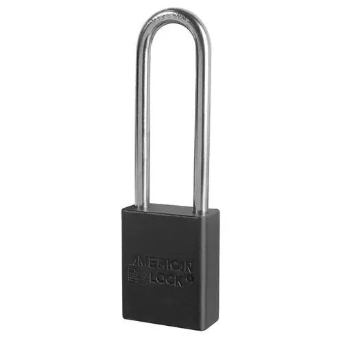 Safety Padlock Black Safety Padlock Black