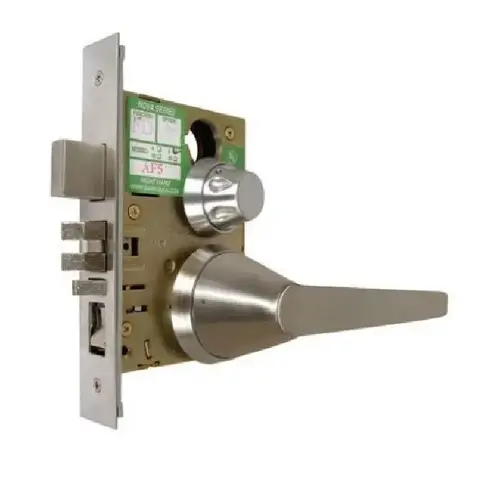 5SS19EU LifeSaver Electrically Unlocked Lever Mortise Lock Satin Stainless Steel 5SS19EU LifeSaver Electrically Unlocked Lever Mortise Lock Satin Stainless Steel