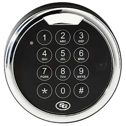 Spinblocker Bolt Electronc Safe Lock Bright Polished Chrome Spinblocker Bolt Electronc Safe Lock Bright Polished Chrome