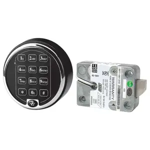 Sargent & Greenleaf 1006-108 Spartan Pivot Bolt Keypad Safe Lock Bright Polished Chrome