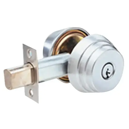 E Series Grade 2 Deadbolt Satin Chrome E Series Grade 2 Deadbolt Satin Chrome