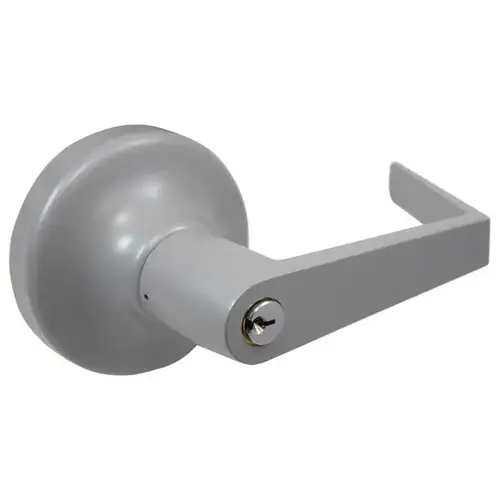 Exit Device Trim, Lever By Rose Satin Chrome Exit Device Trim, Lever By Rose Satin Chrome