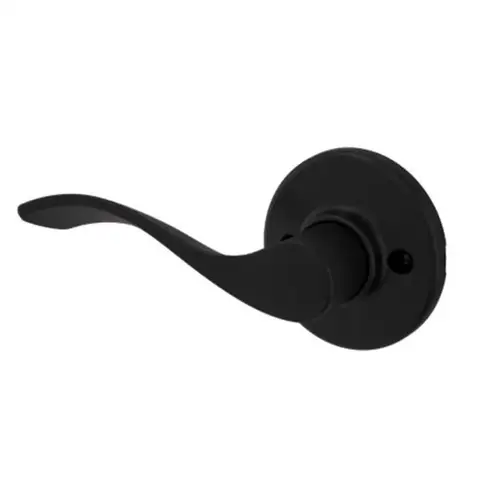 Left Hand Balboa Lever Half Dummy Lock Matte Black Finish Left Hand Balboa Lever Half Dummy Lock Matte Black Finish