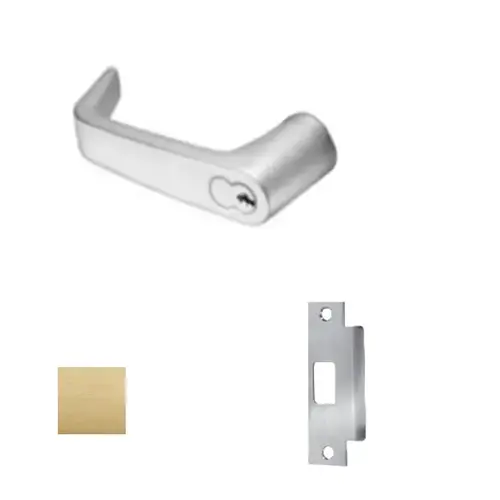 CX Wireless Cylindrical Lock Satin Brass CX Wireless Cylindrical Lock Satin Brass
