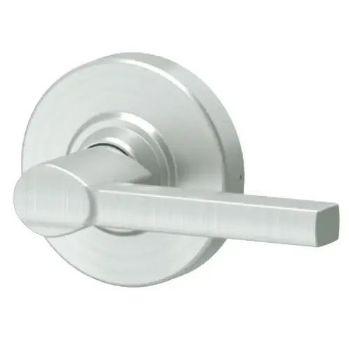 Performance Series Passage Latch Cylindrical Lock with Latitude Lever with 47272065 Latch and 47267101 Strike Satin Nickel Finish Performance Series Passage Latch Cylindrical Lock with Latitude Lever with 47272065 Latch and 47267101 Strike Satin Nickel Finish