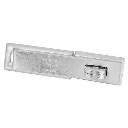 Straight Bar Hasp, 1-5/8 in W x 7-1/4 in L, Silver Straight Bar Hasp, 1-5/8 in W x 7-1/4 in L, Silver