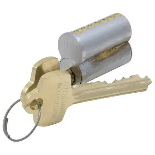 Keyed Alike and Master Keyed SFIC 7-Pin Core Satin Chrome