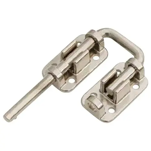 Patio Door Drop-In Secure Latch Bolt Black Powder Coat