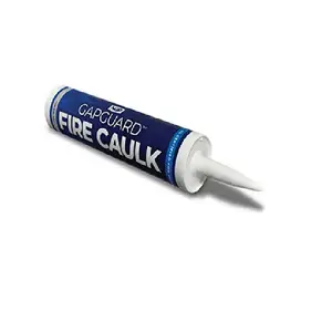 National Guard Products GAP-GUARD-FIRE-CAULK Caulk & Sealants; Chemical Type: Acrylic ; Product Type: Fire Caulk ; Container Size: 10.3 oz ; Color: Tan ; Application: Seal thru-holes on fire doors and frames ; Full Cure Time: 24 hr