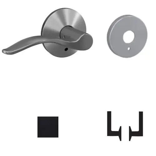 FC172 Custom Non-Turning Lever Set Matte Black FC172 Custom Non-Turning Lever Set Matte Black