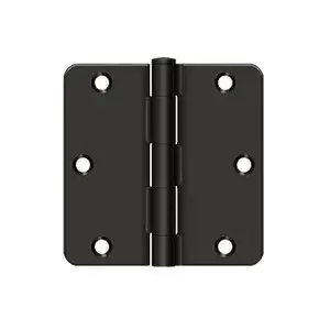 Orca Hardware RES3514-19E Residential Steel Hinge Black