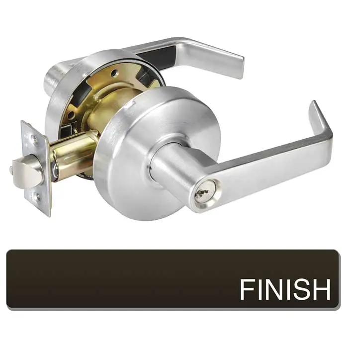 Yale Commercial Storeroom Augusta Lever Grade 2 Cylindrical Lock with Schlage C Keyway Keyed Random MCD234 Latch and 497-114 Str AU-4605LN-613E-2806 Yale Commercial Storeroom Augusta Lever Grade 2 Cylindrical Lock with Schlage C Keyway Keyed Random MCD234 Latch and 497-114 Str AU-4605LN-613E-2806