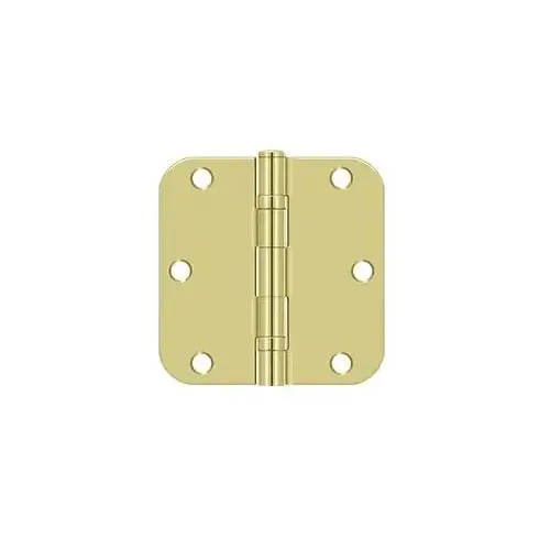 Residential Steel Hinge Bright Polished Brass Residential Steel Hinge Bright Polished Brass