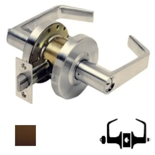 Grade 2 Entry/Office Lever Lock With Clutch Feature Oil Rubbed Dark Bronze Grade 2 Entry/Office Lever Lock With Clutch Feature Oil Rubbed Dark Bronze