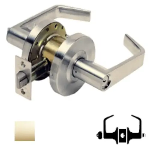 Grade 2 Entry/Office Lever Lock With Clutch Feature Bright Polished Brass Grade 2 Entry/Office Lever Lock With Clutch Feature Bright Polished Brass