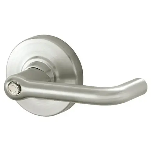 Performance Series Bath Bed Privacy Cylindrical Lock with Tubular Lever with 47272065 Latch and 47267101 Strike Satin Nickel Finish Performance Series Bath Bed Privacy Cylindrical Lock with Tubular Lever with 47272065 Latch and 47267101 Strike Satin Nickel Finish