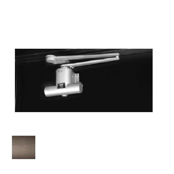 Yale Commercial 1900 Series Traditional Door Closer RH Dark Bronze Painted PR-1902/4-690-RH