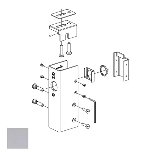 KR54 Keyed Removable Mullion Kit KR54 Keyed Removable Mullion Kit