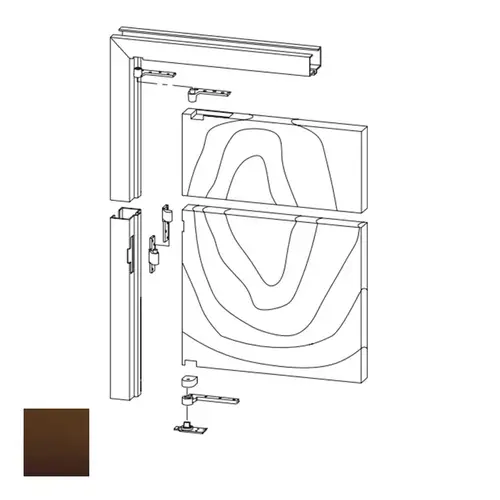 3/4" Offset Pivot Set, Up to 3 Hour Fire Rated, Oil Rubbed Dark Bronze 3/4" Offset Pivot Set, Up to 3 Hour Fire Rated, Oil Rubbed Dark Bronze